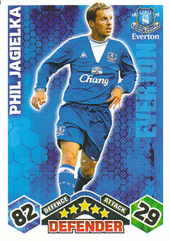 Phil Jagielka Everton 2009/10 Topps Match Attax #132
